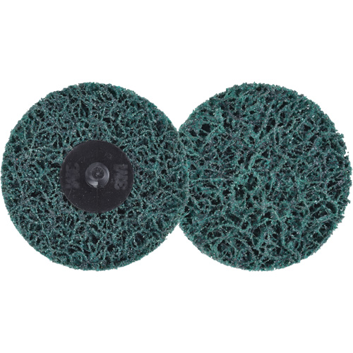 Scotch-Brite Roloc Clean & Strip XT Pro Extra Cut Disc, 3" Dia., Extra Coarse Grit, Aluminum Oxide Moffatt Supply & Specialties