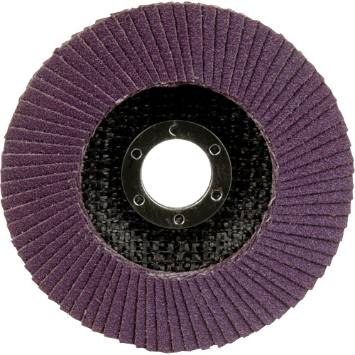 769F Quick Change Flap Disc, 4-1/2" x 7/8", Type 27, 80+ Grit, Ceramic Moffatt Supply & Specialties