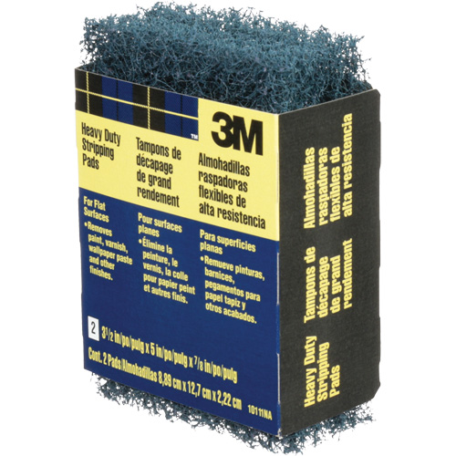 Heavy-Duty Stripping Pads, Aluminum Oxide, 3-1/2" x 5", Coarse Grit Moffatt Supply & Specialties