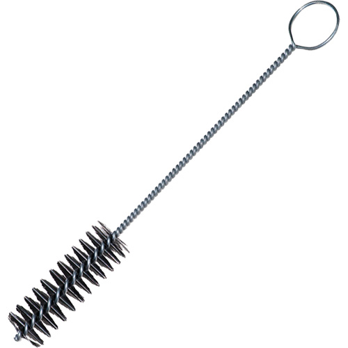 Brosse en acier torsad&eacute;e pour tuyaux, 1/8" dia. x 1" l, 6" longueur hors tout Moffatt Supply & Specialties