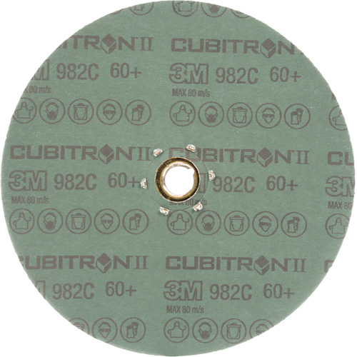 Cubitron II 982C Fibre Disc, Ceramic, 60+, 7" Dia Moffatt Supply & Specialties