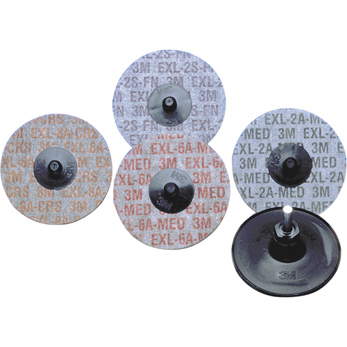 Buff & Blend&reg; Products - Scotch-Brite Exl Roloc Unitized Wheels, 2" x 2S Grit Moffatt Supply & Specialties