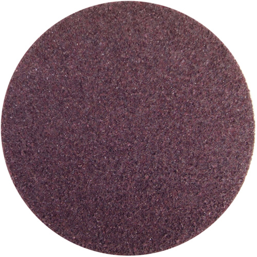 Disque non tiss&eacute; autoagrippant, 4" dia., Grain Moyen, Oxyde d'aluminium Moffatt Supply & Specialties