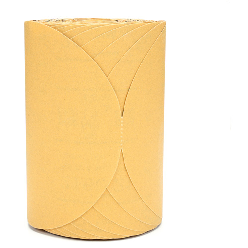 Stikit Gold Paper 216U Disc Roll, Aluminum Oxide, 6" W x 87' L, P180 Grit Moffatt Supply & Specialties