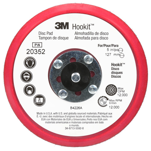 Hookit Low Profile Disc Pad Moffatt Supply & Specialties