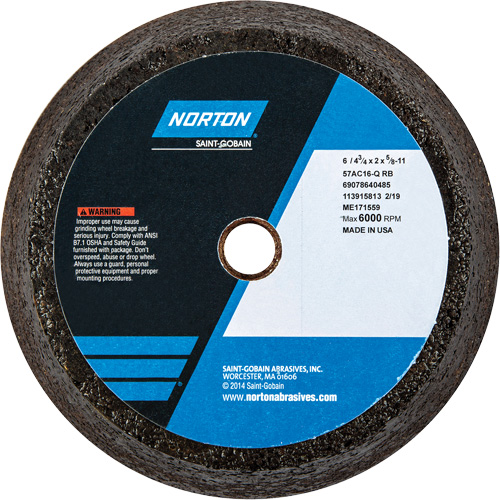Gemini&reg; Non-Reinforced Portable Snagging Wheel Moffatt Supply & Specialties