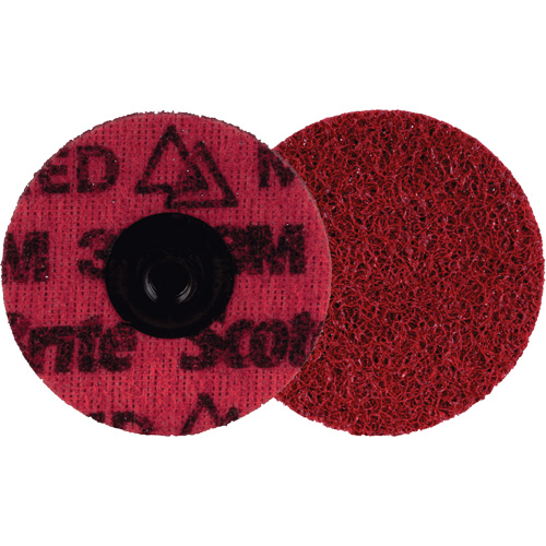 Scotch-Brite Roloc Precision Surface Conditioning Disc PN-DS, 3" Dia., Ceramic Moffatt Supply & Specialties