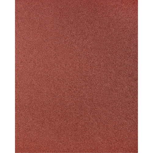 Feuille de papier abrasif grossier pour le m&eacute;tal R243 AO, 9" x 11", Grain 80, Oxyde d'aluminium Moffatt Supply & Specialties