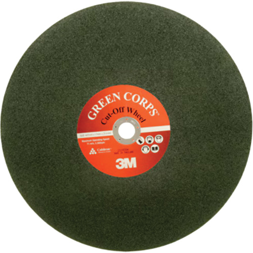 Meule &agrave; d&eacute;couper Green Corps, 16" x C&eacute;ramique, 20 000 Tr/min Moffatt Supply & Specialties