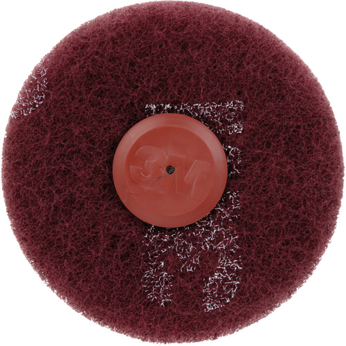 Scotch-Brite Roloc Plus General Purpose Scuffing Wheel, 4" Dia. Moffatt Supply & Specialties