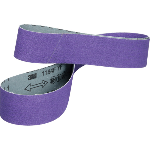 Cubitron 3 Cloth Belt 1184F, 2" W x 132" L, Ceramic, 80+ Grit Moffatt Supply & Specialties