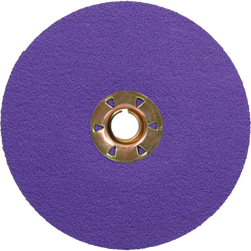 Cubitron 3 Quick-Change Fibre Disc, Ceramic, 80+, 5" Dia Moffatt Supply & Specialties
