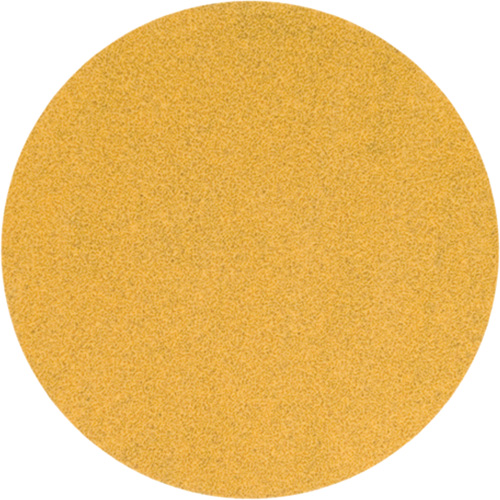 Yellow Hook & Loop Sanding Disc, 5" Dia., P220 Grit, Aluminum Oxide Moffatt Supply & Specialties