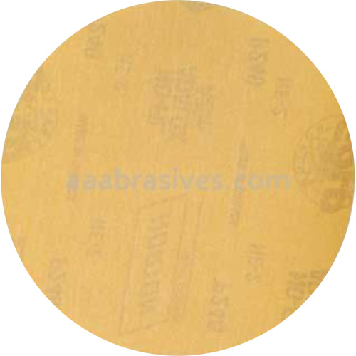 No-Fil Adalox Gold Reserve Hook & Loop Sanding Disc, 5" Dia., P320 Grit, Aluminum Oxide Moffatt Supply & Specialties