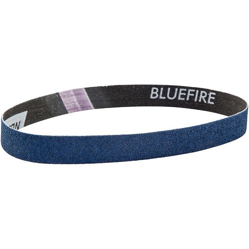 BlueFire&reg; File Belt, 3/4" W x 20-1/2" L, Zirconia Alumina, 60 Grit Moffatt Supply & Specialties