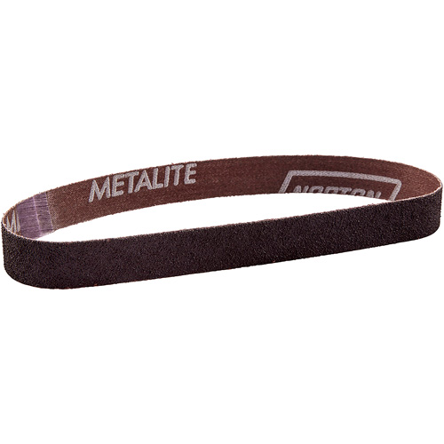 Metalite&reg; Cloth File Sanding Belt, 3/4" W x 20-1/2" L, Aluminum Oxide, 40 Grit Moffatt Supply & Specialties