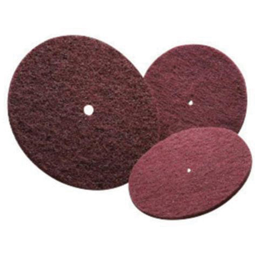 Bear-Tex&reg; High Strength Non-Woven Disc, 6" Dia., Very Fine Grit, Aluminum Oxide Moffatt Supply & Specialties