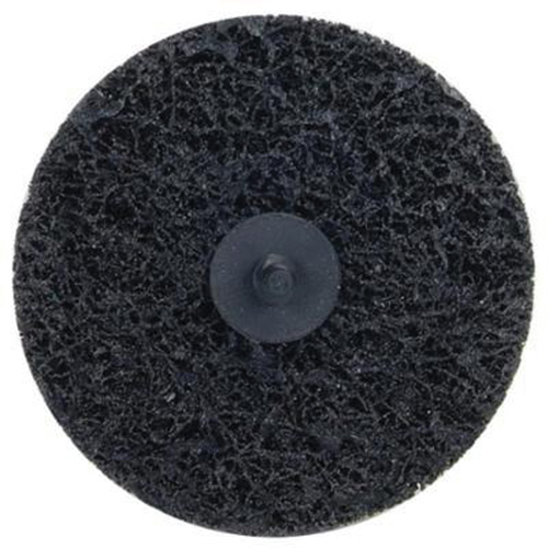 Disques non tiss&eacute;s &agrave; remplacement rapide pour d&eacute;capage Bear-Tex, 4" dia., Grain Extra grossier, Carbure de silicium Moffatt Supply & Specialties