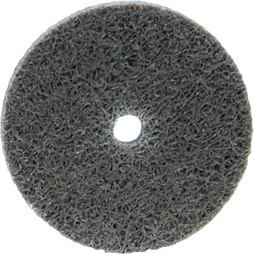 Disque unifi&eacute; non tiss&eacute; Bear-Tex, 2" x 1/4", Arbre de 1/4", Grain de Fin, Oxyde d'aluminium Moffatt Supply & Specialties