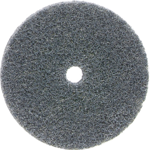 Disque unifi&eacute; non tiss&eacute; Bear-Tex, 2" x 1/4", Arbre de 1/4", Grain de Fin, Carbure de silicium Moffatt Supply & Specialties