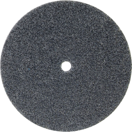 Disque unifi&eacute; non tiss&eacute; Bear-Tex, 3" x 1/4", Arbre de 1/4", Grain de Fin, Carbure de silicium Moffatt Supply & Specialties
