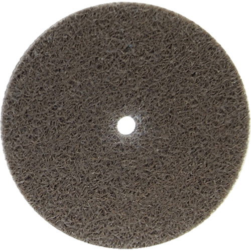 Bear-Tex&reg; Non-Woven Unified Wheel, 3" x 1/4", 1/4" Arbor, Medium Grit, Aluminum Oxide Moffatt Supply & Specialties