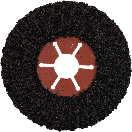 POWERFLEX Semi-Flexible Sanding Disc, 4-1/2" Dia., C24 Grit, Silicon Carbide Moffatt Supply & Specialties