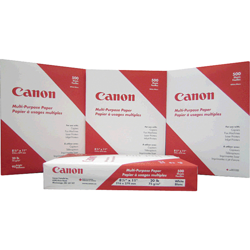 Papier pour copies a usage multiple, 8-1/2" x 11", 20 lb, Blanc Moffatt Supply & Specialties