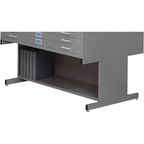 Base sur&eacute;lev&eacute;e pour les classeurs en acier Moffatt Supply & Specialties