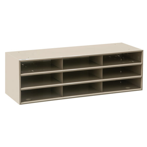 Organisateurs de donn&eacute;es, Stationnaire, 15 fentes, Acier, 33-3/4" la x 11 5/8" p x 17 3/4" h Moffatt Supply & Specialties