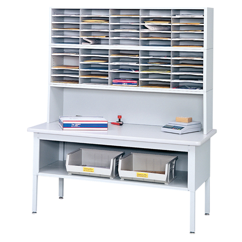 Mobilier E-Z Sort pour la salle du courrier- Modules trieurs Moffatt Supply & Specialties
