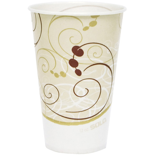 Disposable Cups, Paper, 12 oz., Multi-Colour Moffatt Supply & Specialties