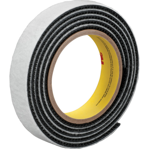Dual Lock Reclosable Fastener, Self-Mating, 50 yds x 1", Sew-On, Black Moffatt Supply & Specialties