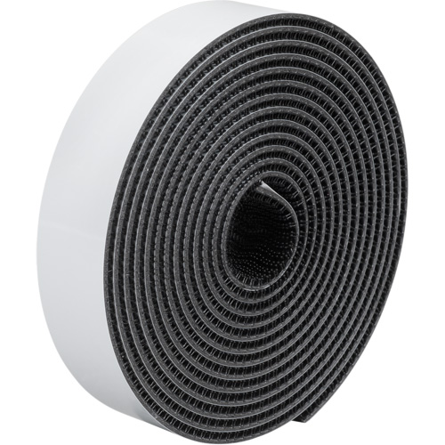 Dual Lock Reclosable Fastener, Self-Mating, 50 yds x 1/2", Adhesive, Black Moffatt Supply & Specialties