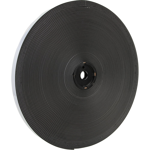 Dual Lock Reclosable Fastener, Self-Mating, 50 yds x 1/2", Adhesive, Black Moffatt Supply & Specialties