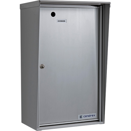 Boîtes de collection, Fixation En surface, 21" x 12-7/8", Aluminium Moffatt Supply & Specialties