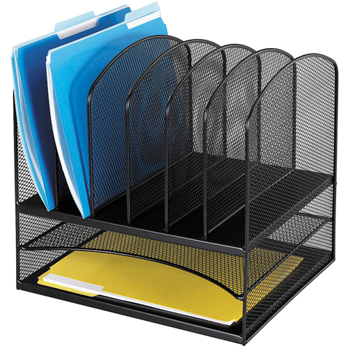 Onyx Steel Mesh Desktop Organizers Moffatt Supply & Specialties