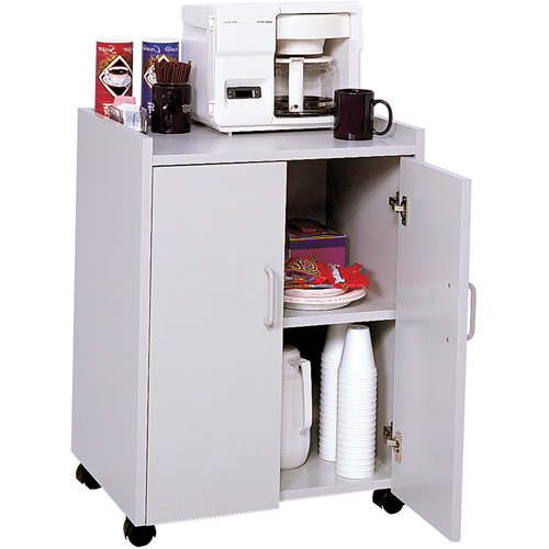 Mobile Refreshment Centre, 23" x 31" x 18", 200 lbs. Capacity Moffatt Supply & Specialties