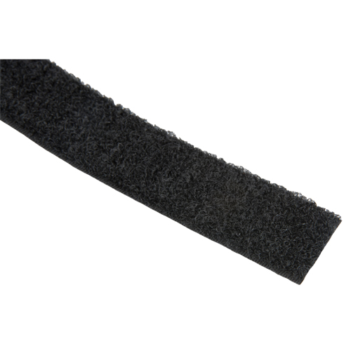 Bande d'attaches, Boucle, 50 vg x 1", Cousu, Noir Moffatt Supply & Specialties