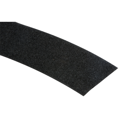 Bande d'attaches, Boucle, 50 vg x 2", Cousu, Noir Moffatt Supply & Specialties