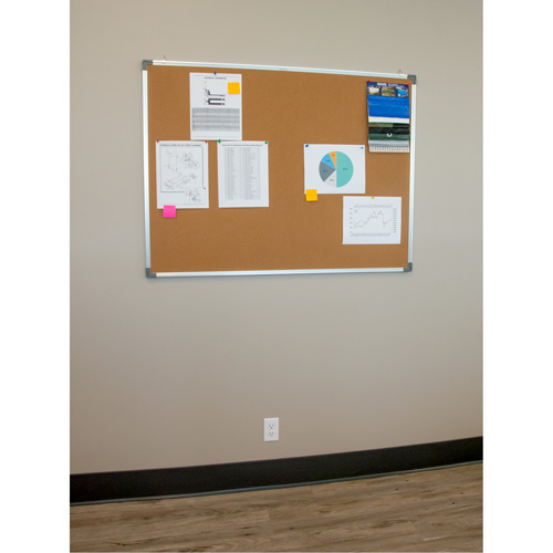 Corkboard, 18" H x 24" W Moffatt Supply & Specialties
