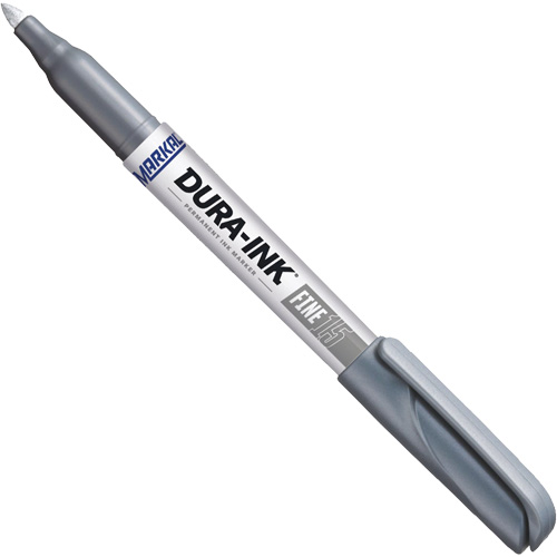Dura-Ink&reg; #15 Permanent Marker, Silver, Fine Tip Moffatt Supply & Specialties