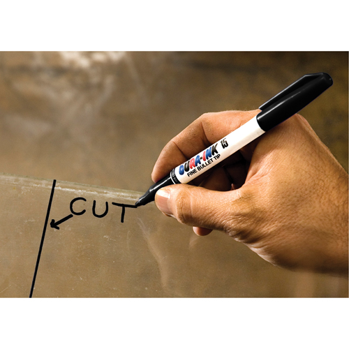 Dura-Ink&reg; #15 Permanent Marker, Fine, Silver Moffatt Supply & Specialties