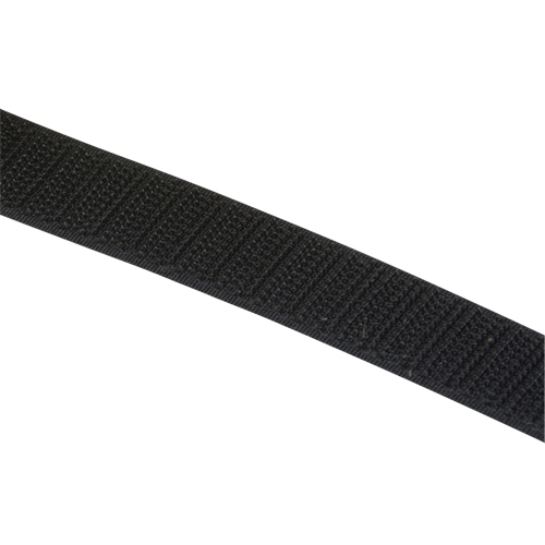 Ruban d'attaches, Crochet, 25 vg x 3/4", Cousu, Noir Moffatt Supply & Specialties