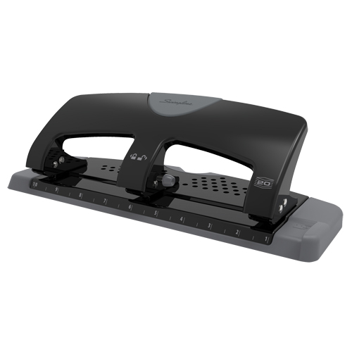 Swingline&reg; SmartTouch 3-Hole Punch Moffatt Supply & Specialties