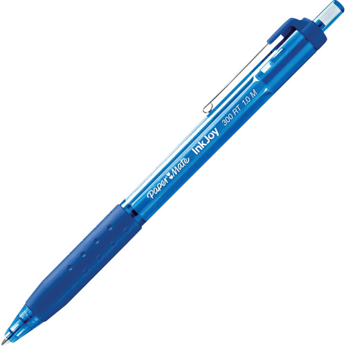 Stylo Inkjoy 300RT, Bleu, 1 mm, R&eacute;tractable Moffatt Supply & Specialties