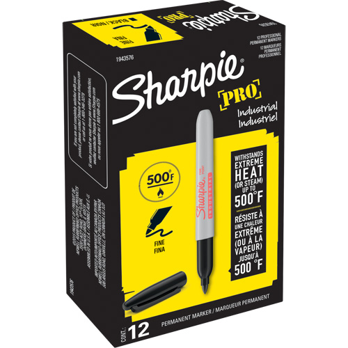 Marqueur permanent Pro, Fin, Noir Moffatt Supply & Specialties