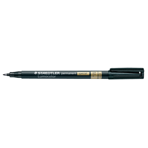 Lumocolor&reg; Permanent Marker, Black, Fine Tip Moffatt Supply & Specialties