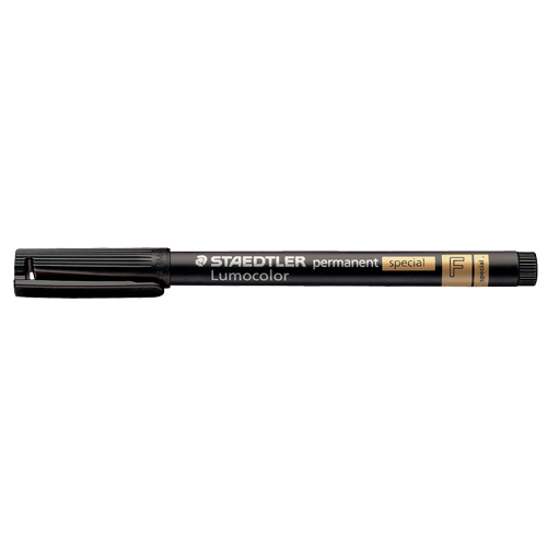 Lumocolor&reg; Permanent Marker, Black, Fine Tip Moffatt Supply & Specialties