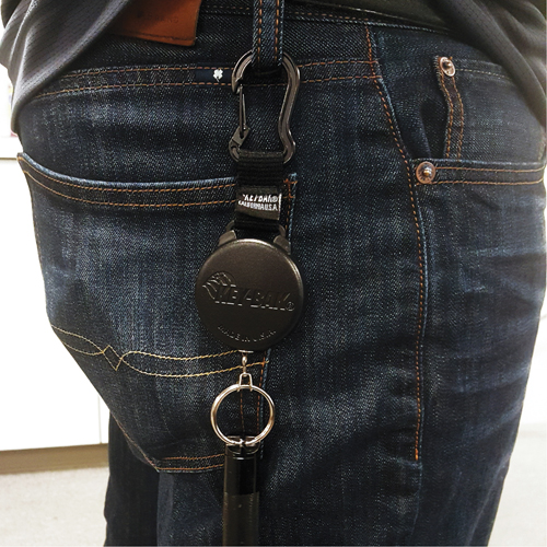 Porte-cl&eacute;s Securit, Polycarbonate, C&acirc;ble 48", Fixation Mousqueton Moffatt Supply & Specialties